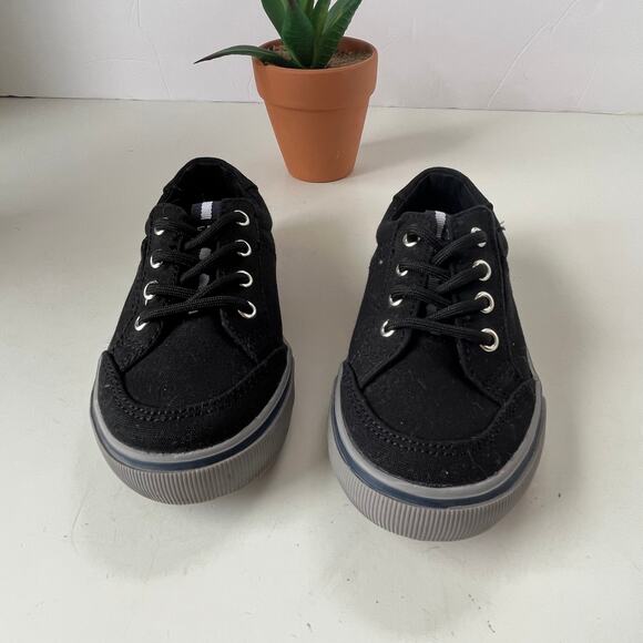 Sperry Trysail Jr Toddler Sneakers Shoes Size 8M Navy Blue Hook and Loop Slip On - Picture 3 of 13